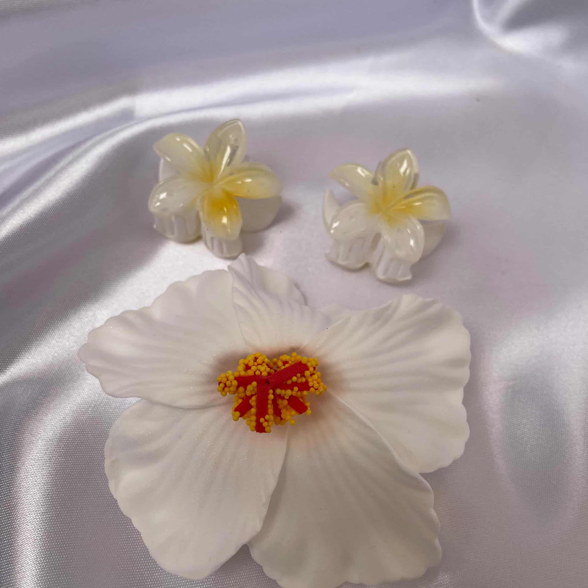 flower hair clip