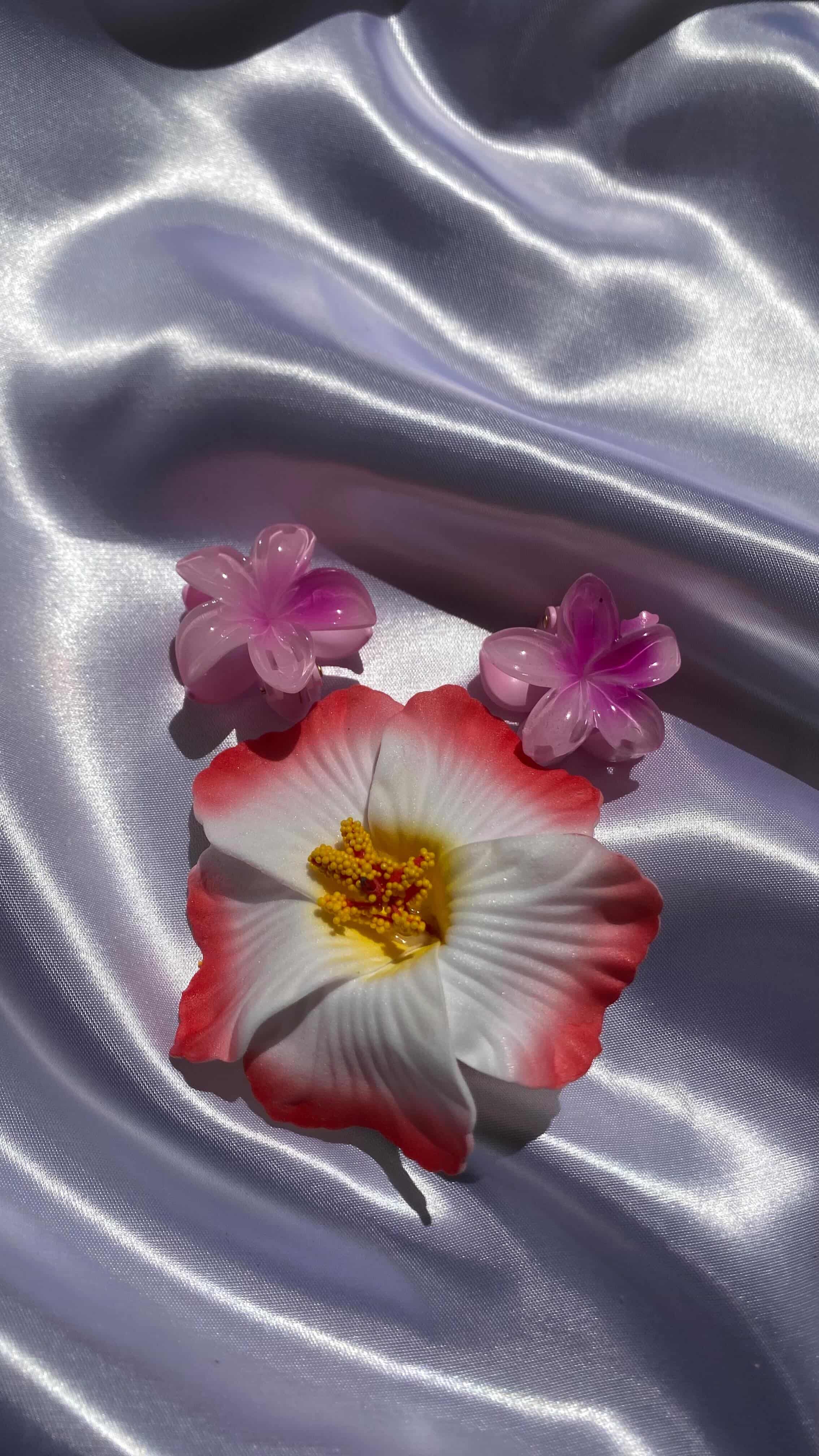 flower hair clip